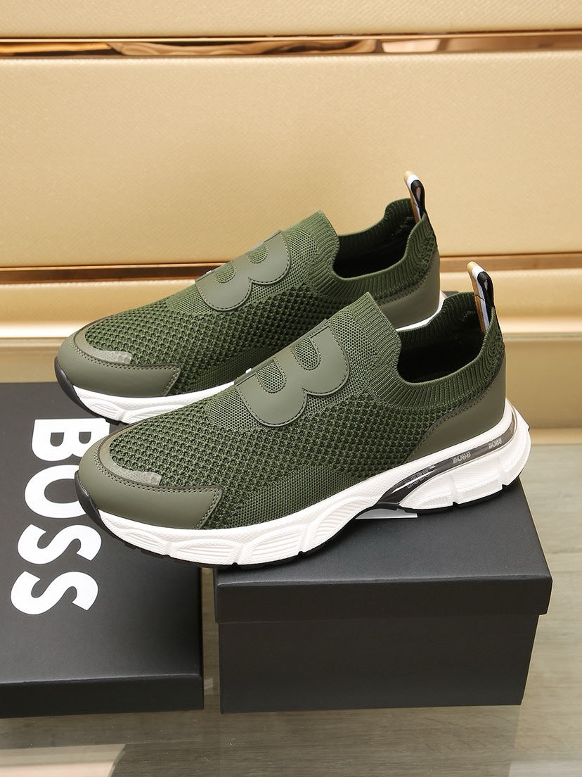 BS fashion printed rubber sole sneakers 0724072304