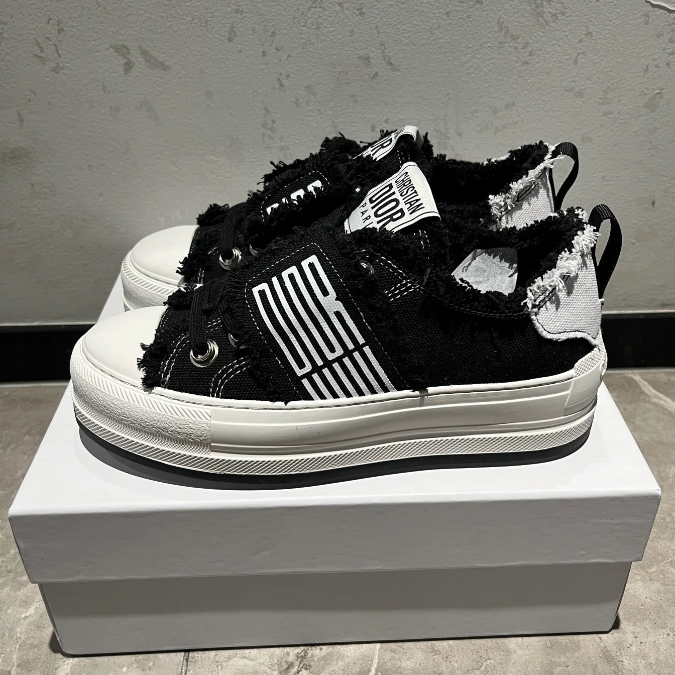 Couple models thick bottom strappy low-top casual shoes 1025042804