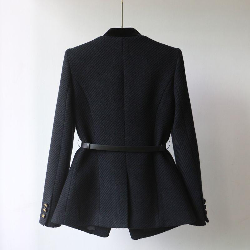 Autumn And Winter New Fashion Long Waist Slimming Coat PD052024011009