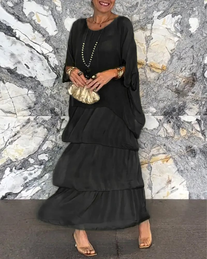 💝 ARTISTIC STYLE LOOSE DRESS