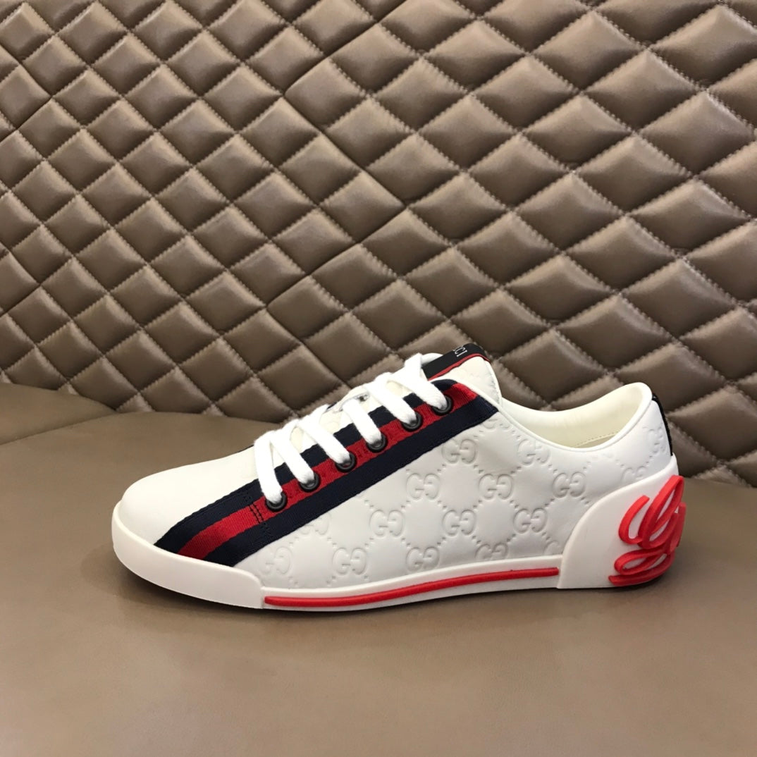 New Men's fashion lace-up casual shoes-4