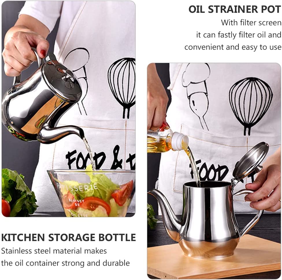 Stainless Steel Oil Filter Pot 🌲