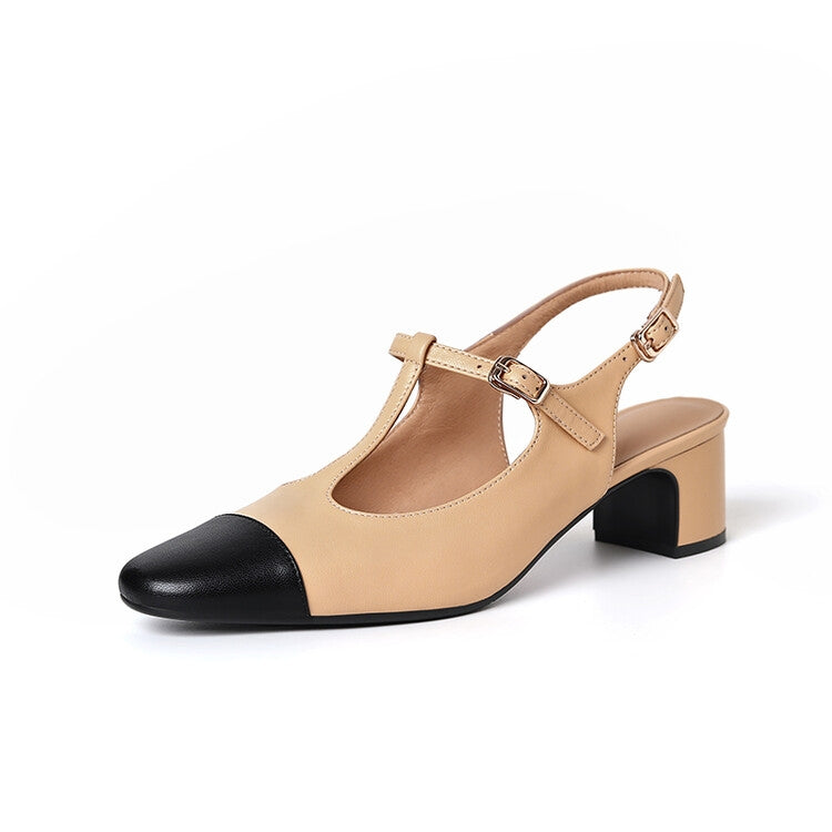 CNL-Low Heel Sandals XC07062907