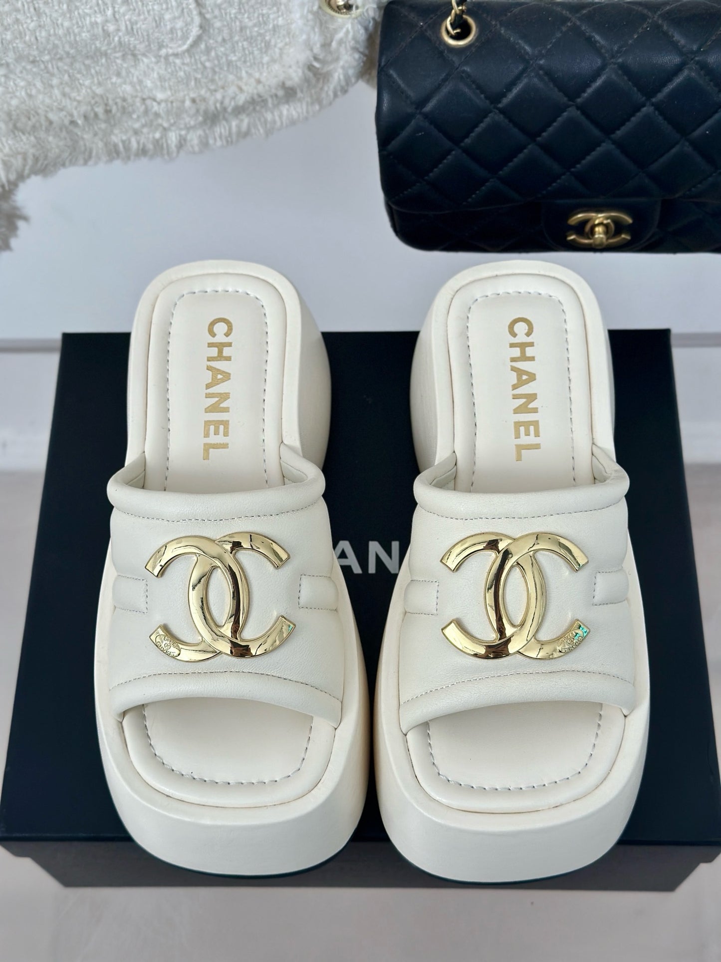 CNL Women Leather Platform Sandal 0724062801