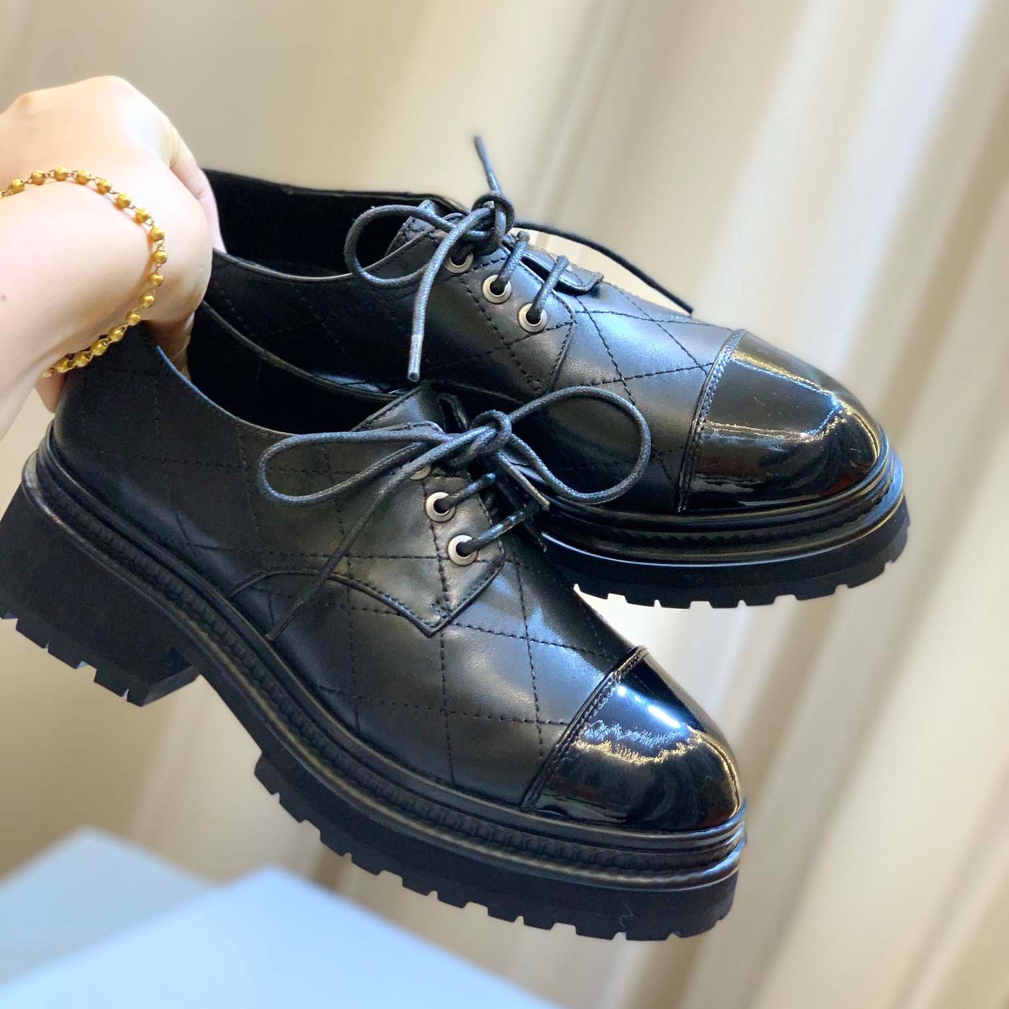 2023 autumn and winter new products Paris catwalk style rhombic chunky heel boots series XC1523081703