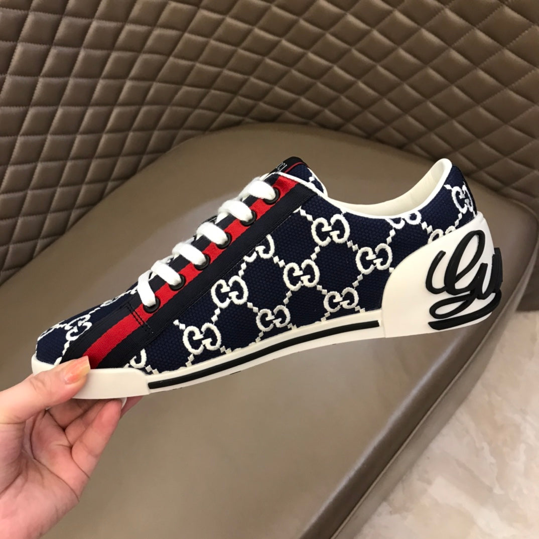 New Men's fashion lace-up casual shoes-1