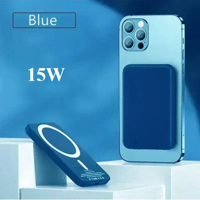 New magnetic wireless mobile power bank suitable for iPhone MagSafe fast charging
