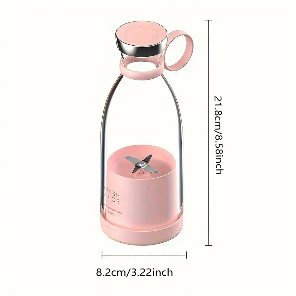 Wireless electric fruit juicer and blender