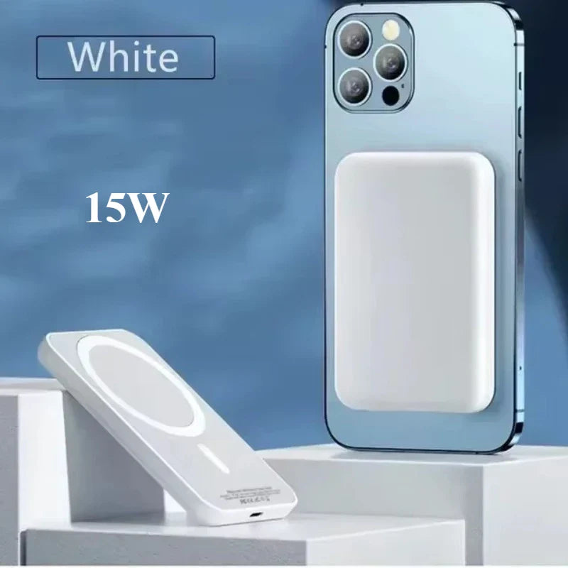 New magnetic wireless mobile power bank suitable for iPhone MagSafe fast charging