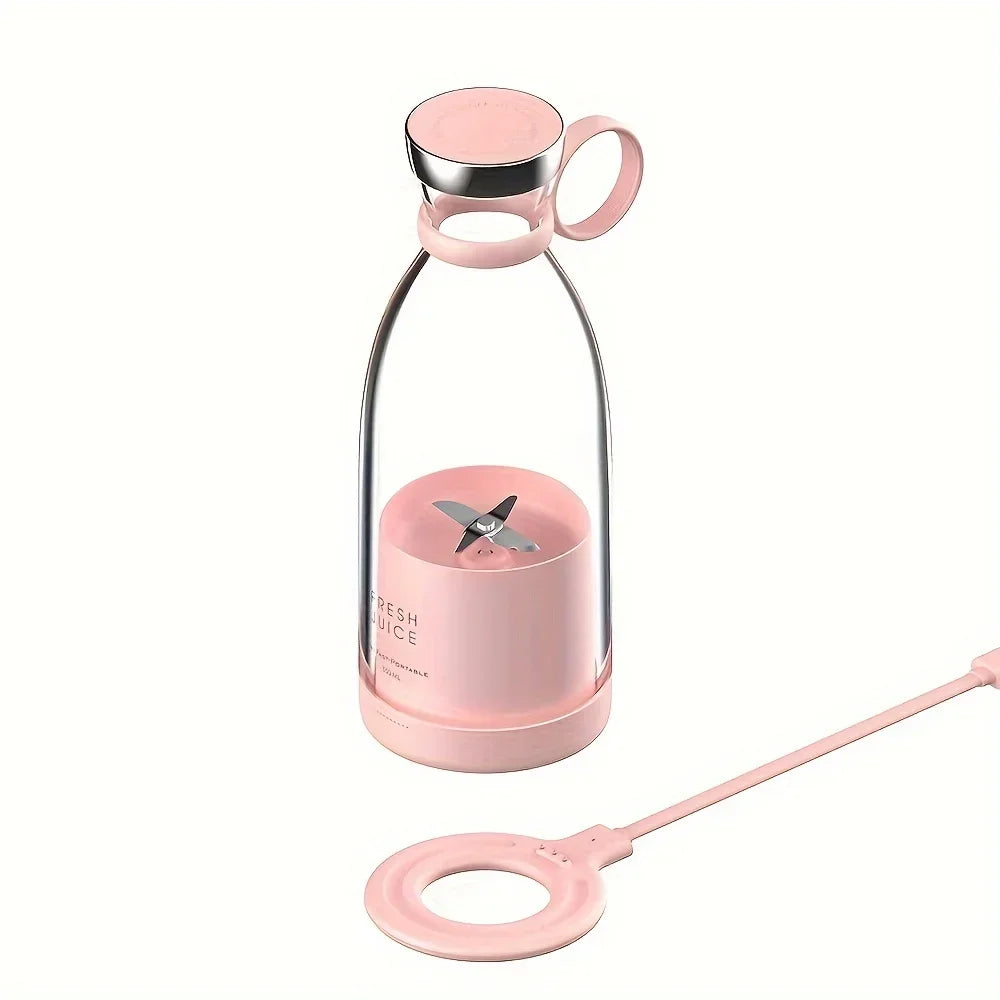 Wireless electric fruit juicer and blender