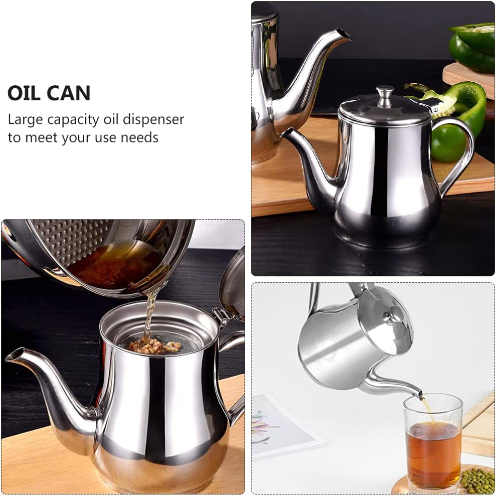 Stainless Steel Oil Filter Pot 🌲