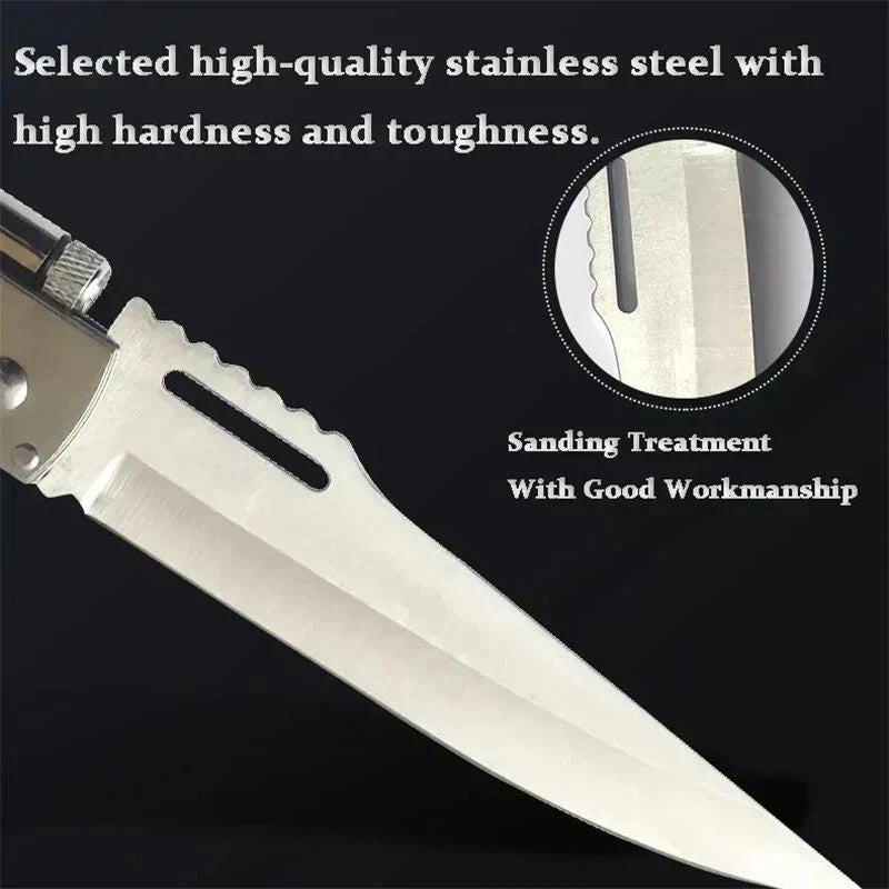 💥2025 Hot Sale 49% Off🔥Outdoor Stainless Steel Portable AK-47 Folding Knife