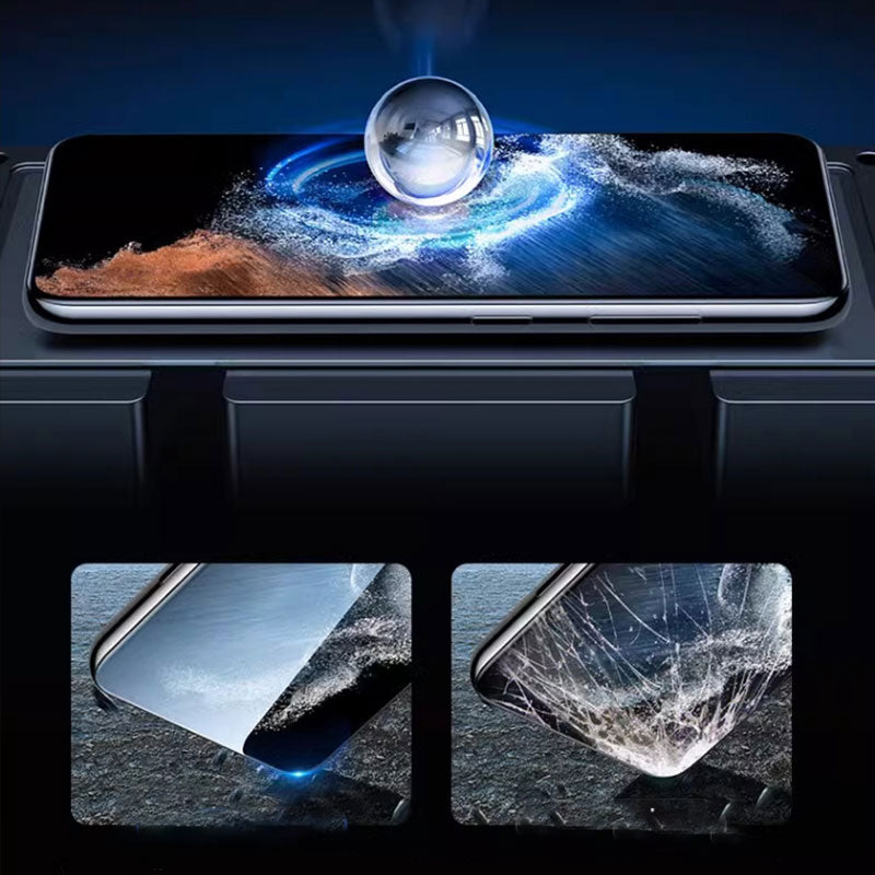 4K HD/Anti-Peeping Tempered Glass Screen Protector with Auto Dust-elimination Installation(Series S22-25)