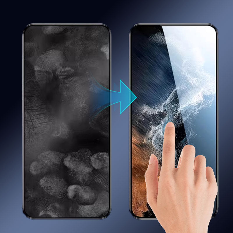 4K HD/Anti-Peeping Tempered Glass Screen Protector with Auto Dust-elimination Installation(Series S22-25)