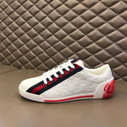 New Men's fashion lace-up casual shoes-4