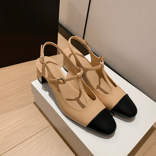 CNL-Low Heel Sandals XC07062907