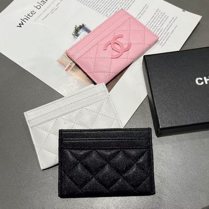 Pink Leather C Logo Women's fashion Cards holder bagsPD05202413102