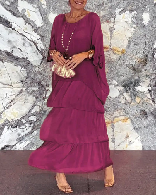 💝 ARTISTIC STYLE LOOSE DRESS