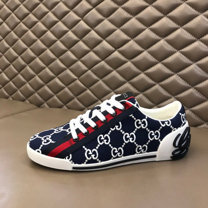 New Men's fashion lace-up casual shoes-1