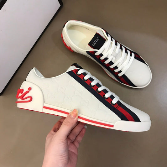 New Men's fashion lace-up casual shoes-4