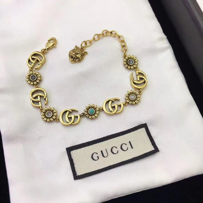 G Classic Light Luxury Bracelet Necklace PD10051209