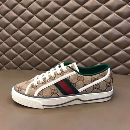 Couple Canvas Print Retro Casual Sneakers