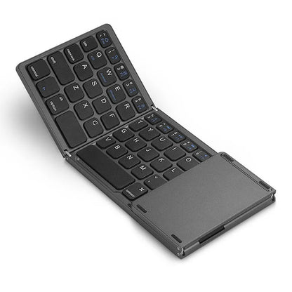 2025 new Blue tooth ultra-thin mini foldable rechargeable phone, tablet, computer keyboard