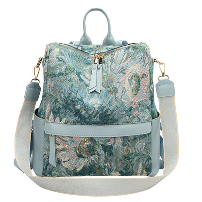 Oil painting backpack 20250808121