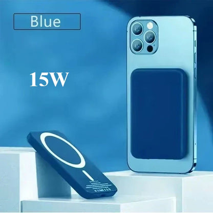 New magnetic wireless mobile power bank suitable for iPhone MagSafe fast charging