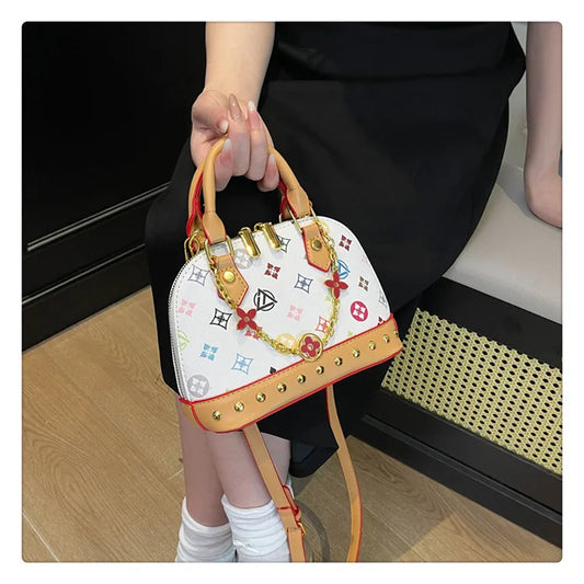 Luxury women's shell bag 2025073007