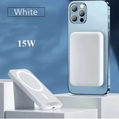 New magnetic wireless mobile power bank suitable for iPhone MagSafe fast charging