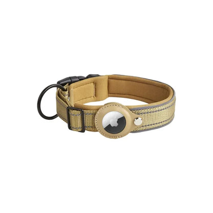 Personalized pet collar with adjustable leather anti loss collar
