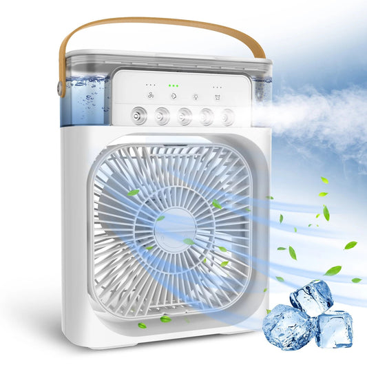 Spray Small Fan Small Home Dormitory Quiet Large Spray Humidifier Small Fan Desktop Quiet Cool Fan Usb Home Water Refill Small Fan