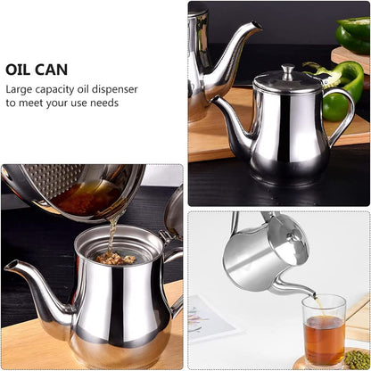 Stainless Steel Oil Filter Pot 🌲
